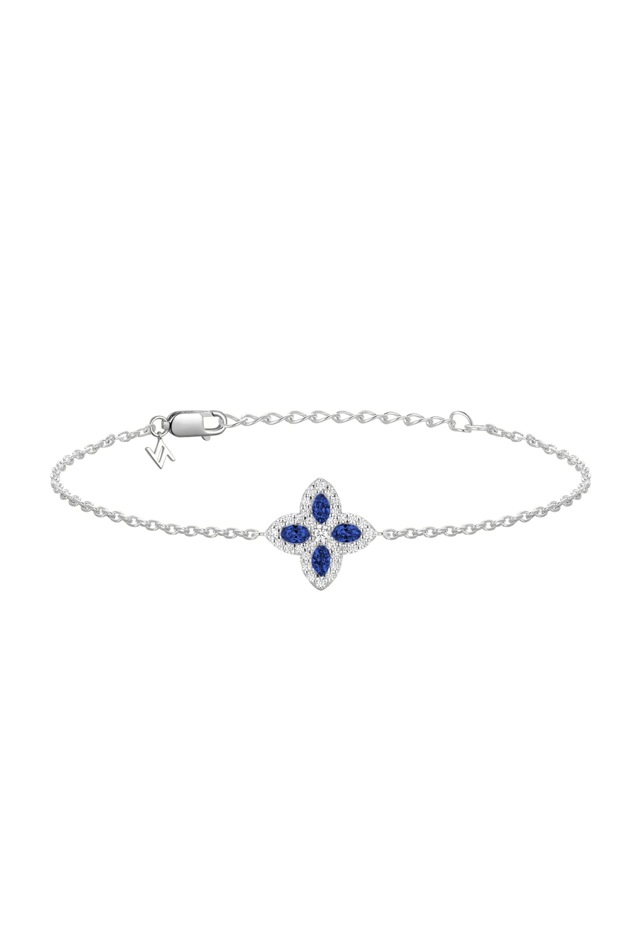 Nana Kay Bracelet 'Pretty Petals' in Silver: front