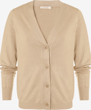 Cardigan 'MAGDO' TATUUM en beige : devant