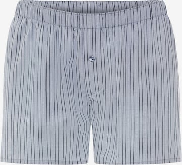 Hanro Boxershorts ' Fancy Woven ' in Blauw: voorkant