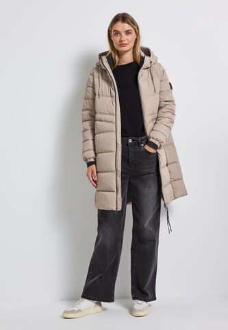 STREET ONE Winter Coat in Beige: front
