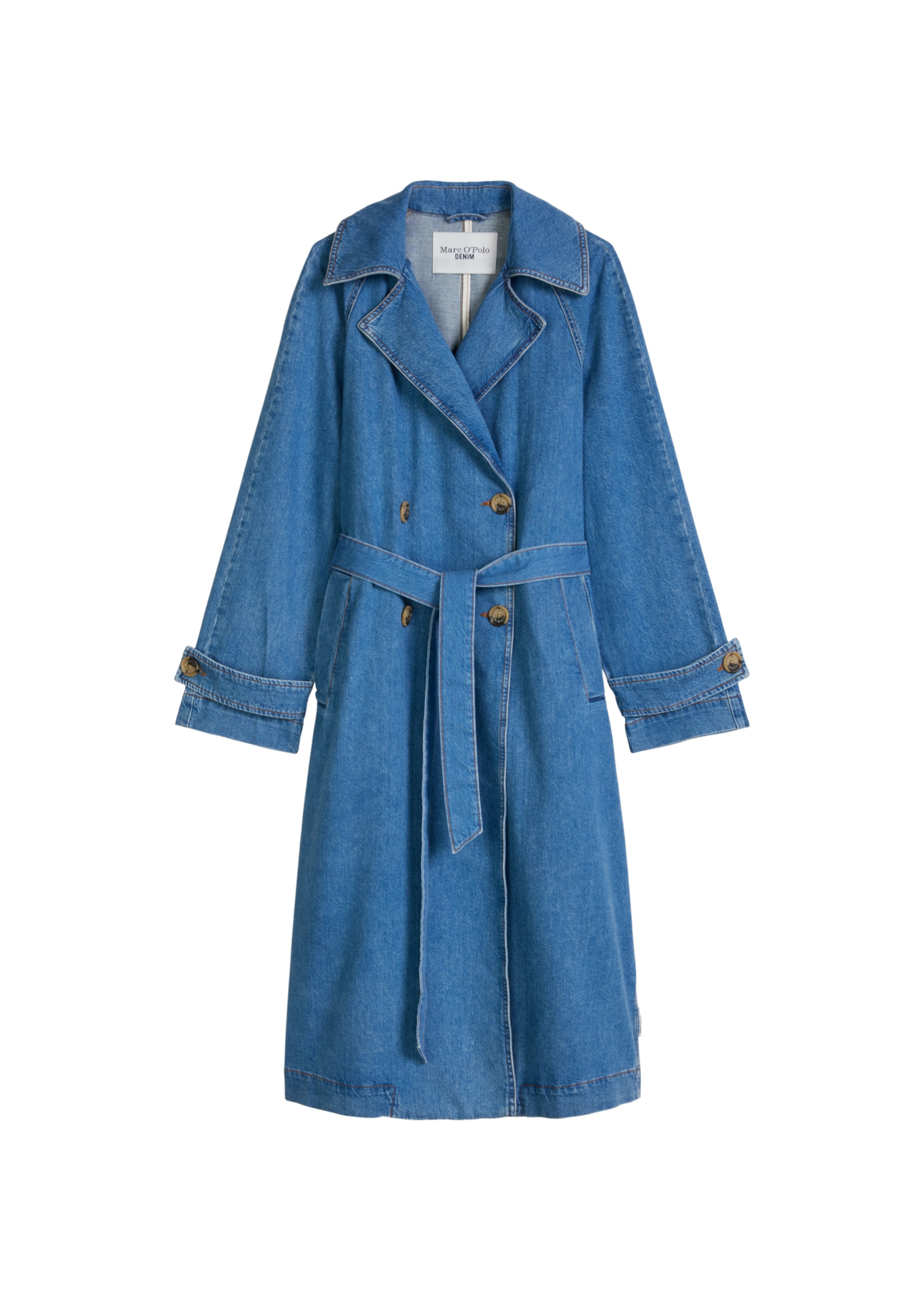 Marc O'Polo DENIM Tussenmantel in Blauw: voorkant
