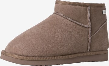 s.Oliver Snow Boots in Beige: front