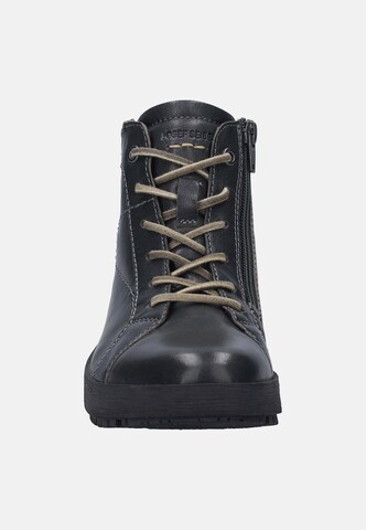 JOSEF SEIBEL Lace-up bootie 'Anna' in Grey