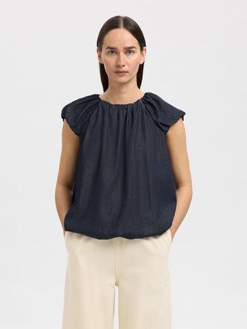 Camicia da donna di SELECTED in blu
