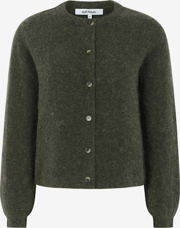 Soft Rebels Gebreid vest 'SRAllison' in Grijs: voorkant