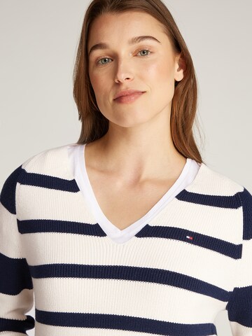 Pull-over TOMMY HILFIGER en blanc