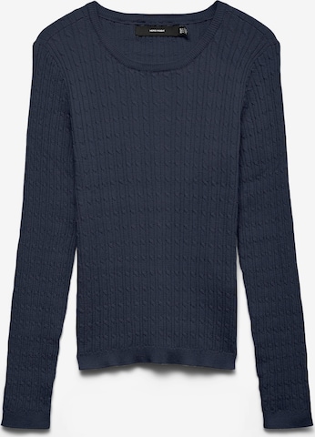VERO MODA Sweater 'CARE' in Blue: front