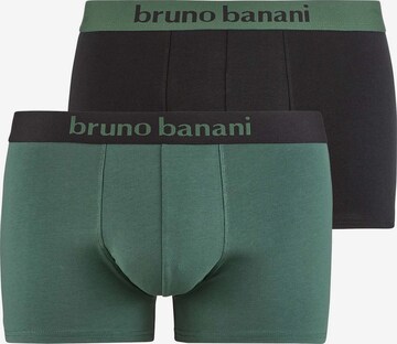 BRUNO BANANI Boxershorts in Grün: predná strana