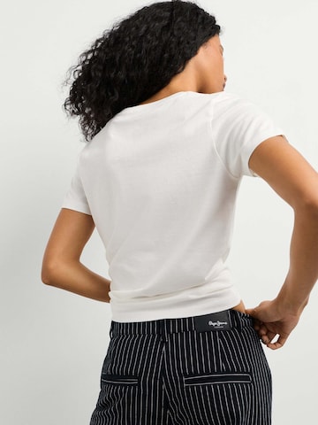 Pepe Jeans Shirt 'Benilda' in Wit