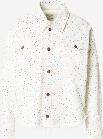 GUESSPrijelazna jakna - bijela boja: prednji dio