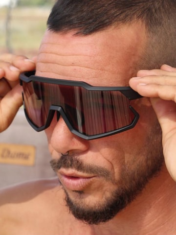 Surf Monkey - Gafas de sol deportivas en rojo
