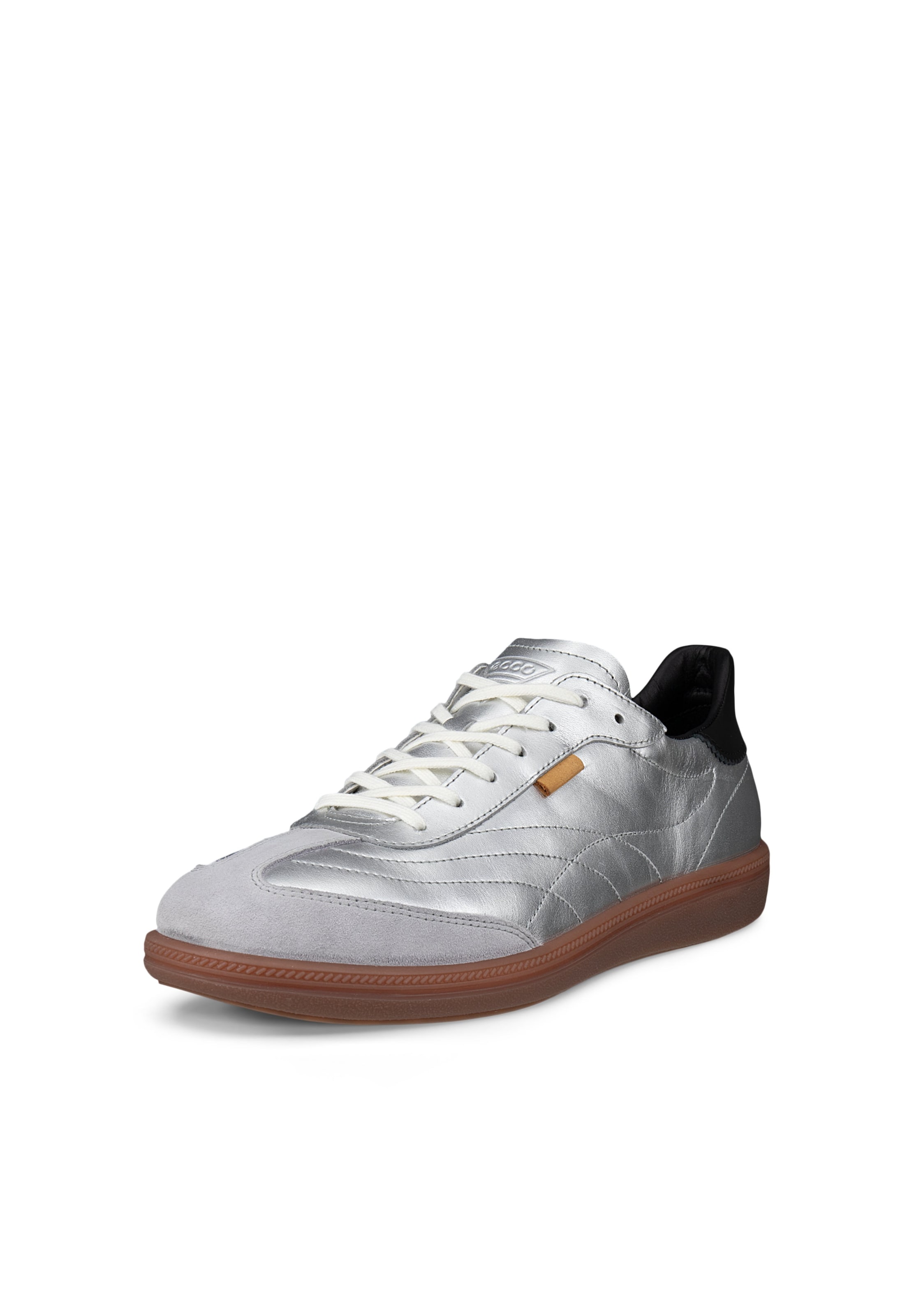 ECCO Sneakers laag 'Soft 11' in Zilver: voorkant