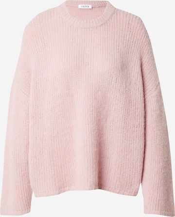 Pull-over 'Ulva' EDITED en rose : devant