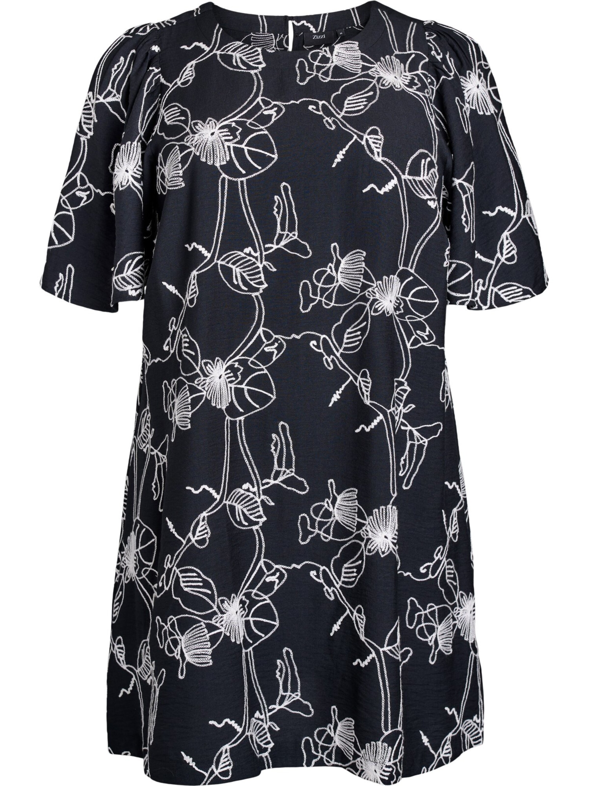 Zizzi Ruha - fekete: elől