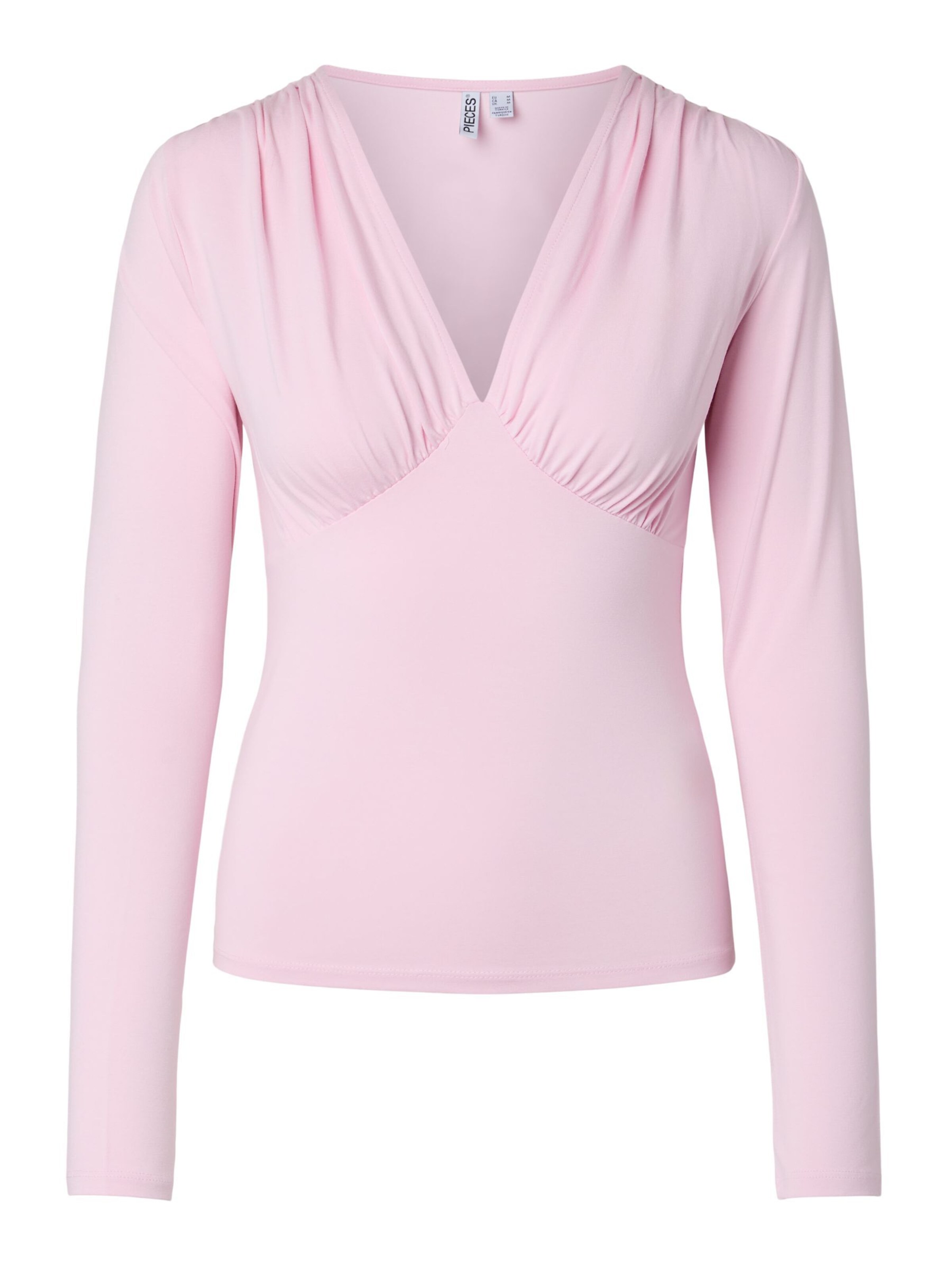 PIECES Shirt in Pink: Vorderseite