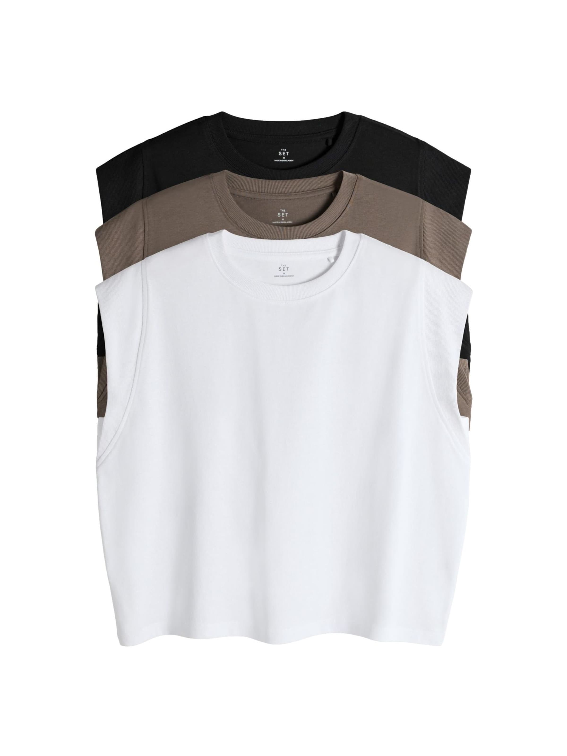 T-shirt The Set en vert : devant