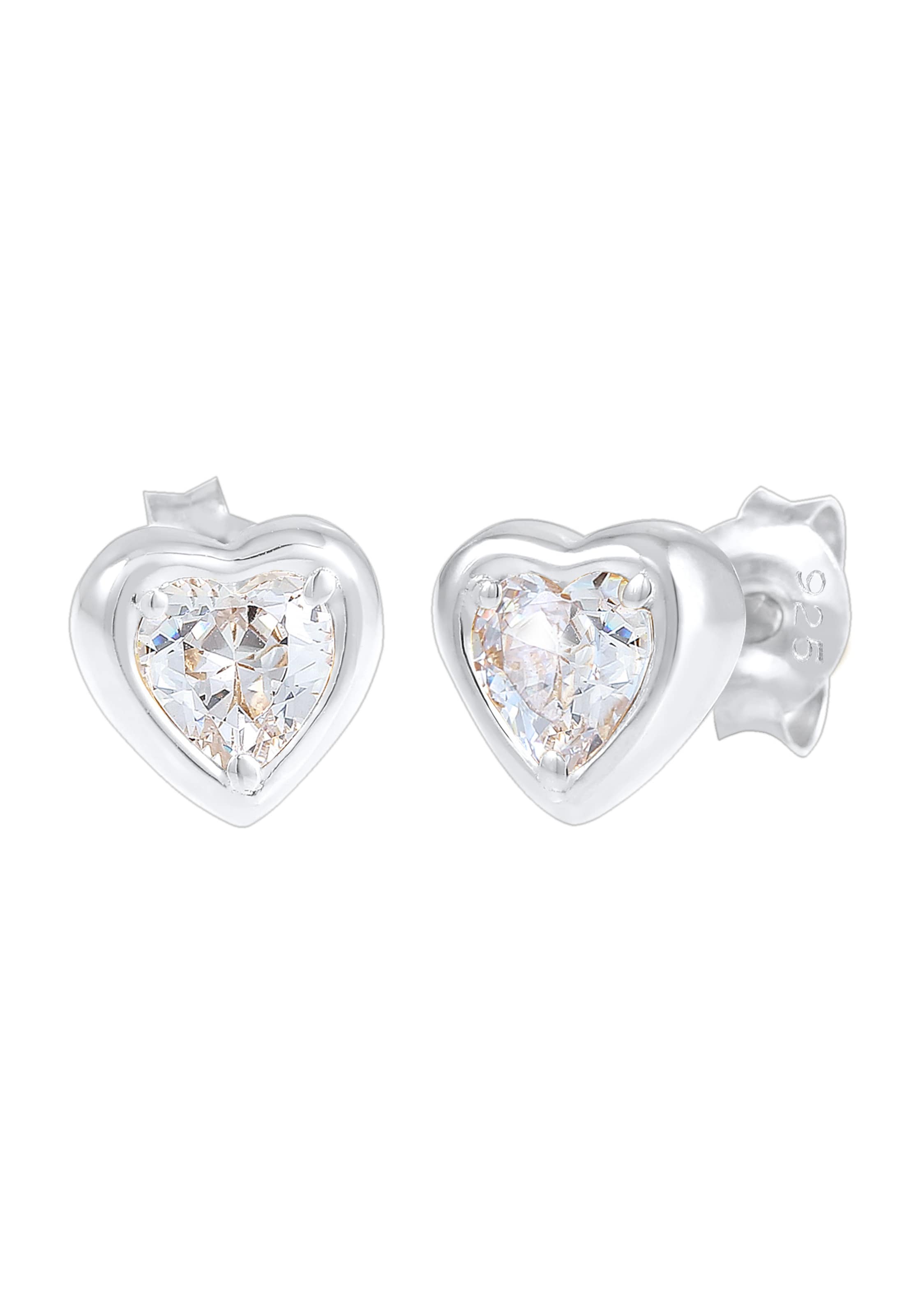 Boucles d'oreilles ELLI en argent : devant