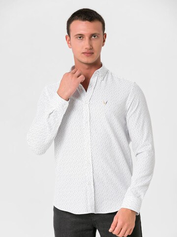 By Diess Collection Slim fit Πουκάμισο 'OXFORD' σε λευκό