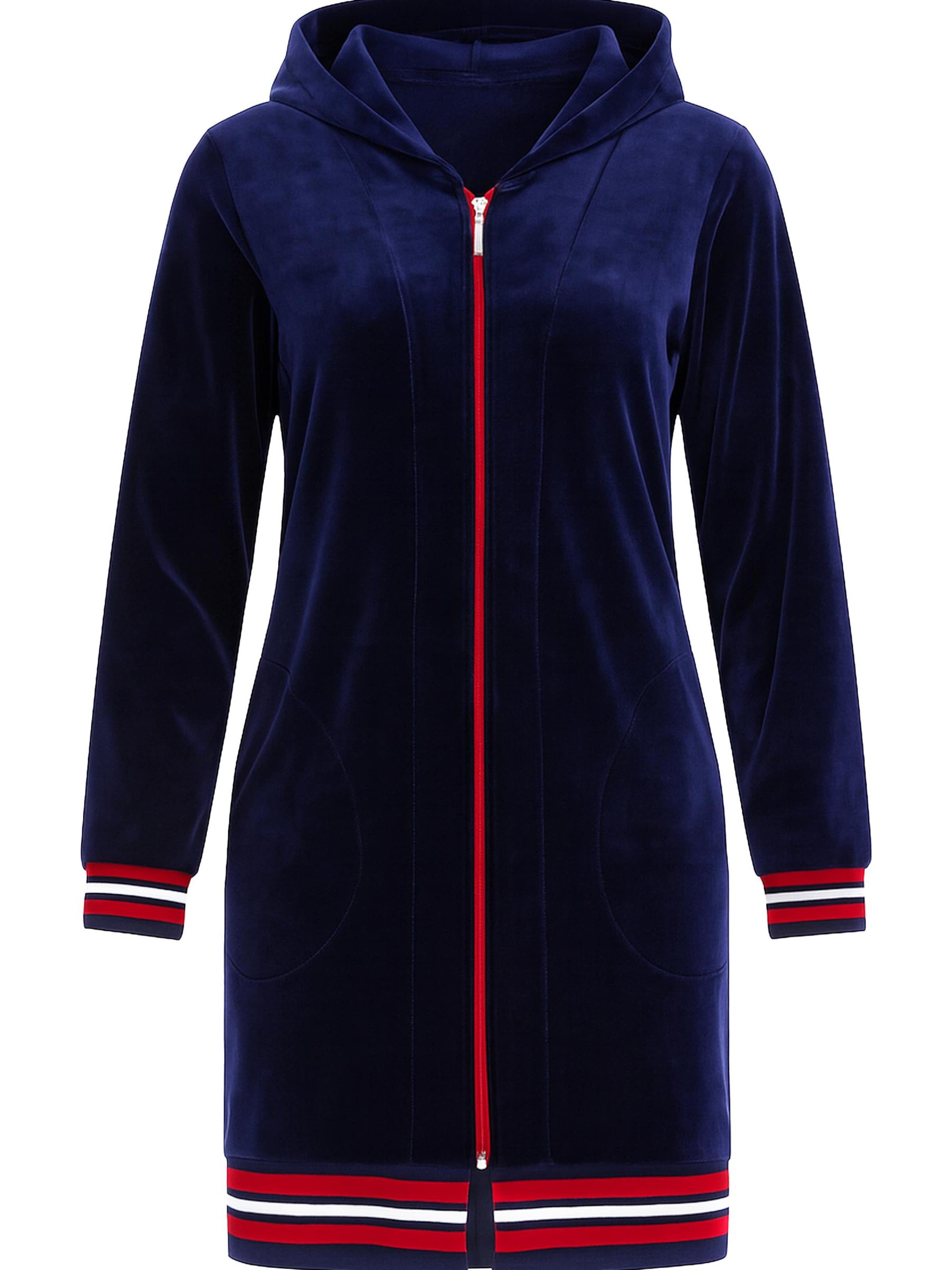 Vivisence Ochtendjas '5018' in Blauw: voorkant