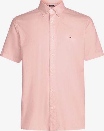 TOMMY HILFIGER Button Up Shirt in Pink: front