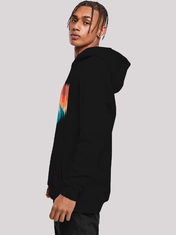F4NT4STIC Sweatshirt 'Berg Sonnenuntergang' in Schwarz