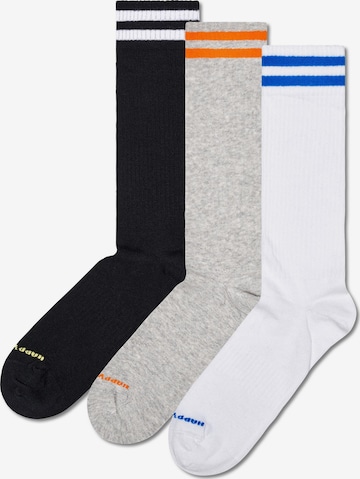 Chaussettes Happy Socks en gris : devant