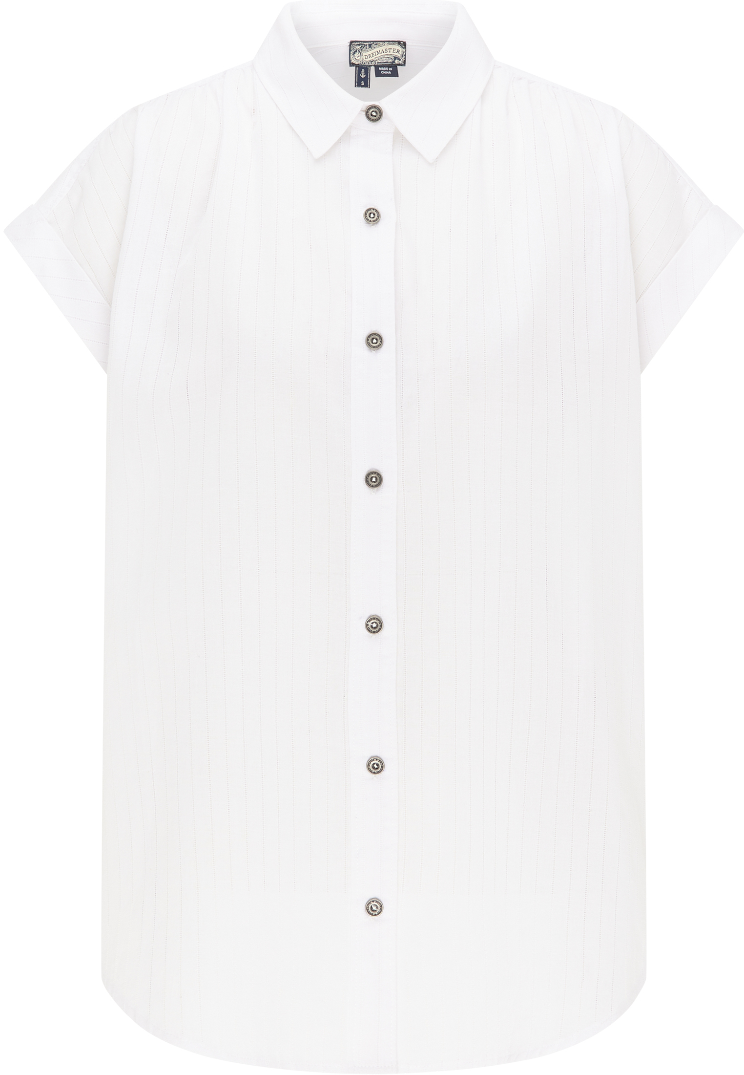 Donna PROMO DreiMaster Vintage Camicia da donna in Bianco 