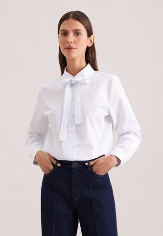 Chemisier 'New Basic' SEIDENSTICKER en bleu : devant