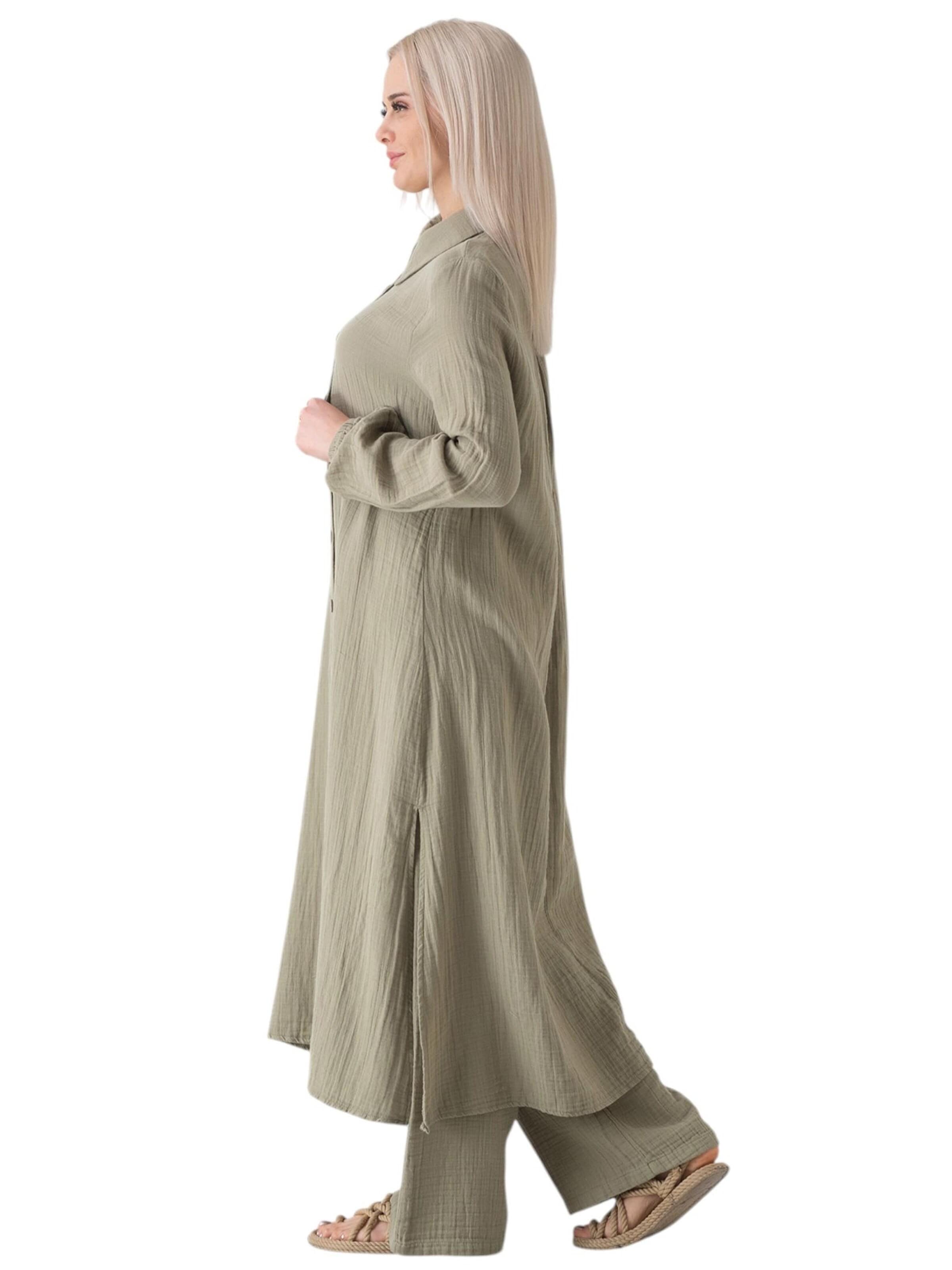 WENOR Blouse 'Nergis' in Groen