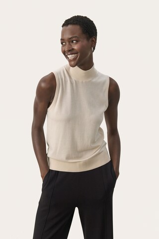 Part Two Sweater 'Lise' in Beige: front