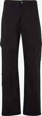 Karl Kaniregular Cargo hlače ' ' - crna boja: prednji dio