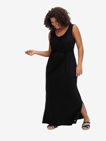 SHEEGO - Vestido de praia em preto