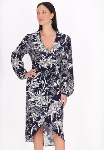 Usha Φόρεμα 'Fashion Look' σε μπλε: μπροστά
