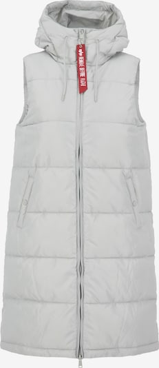 ALPHA INDUSTRIES Prsluk u siva / crvena / bijela, Pregled proizvoda