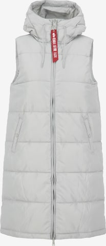 Gilet ALPHA INDUSTRIES en gris : devant