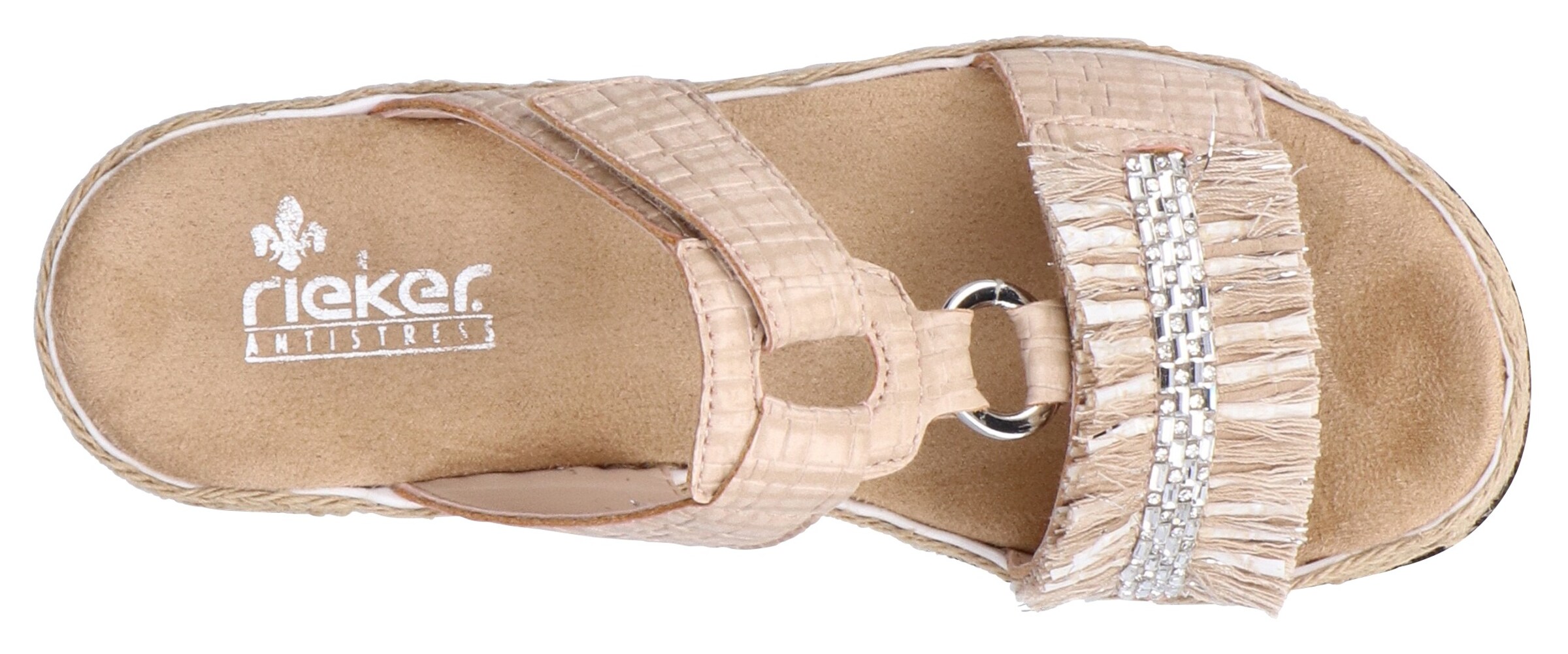 Mule Rieker en beige