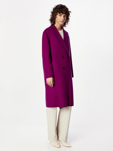 PATRIZIA PEPE Ανοιξιάτικο και φθινοπωρινό παλτό 'CAPPOTTO' σε λιλά: μπροστά