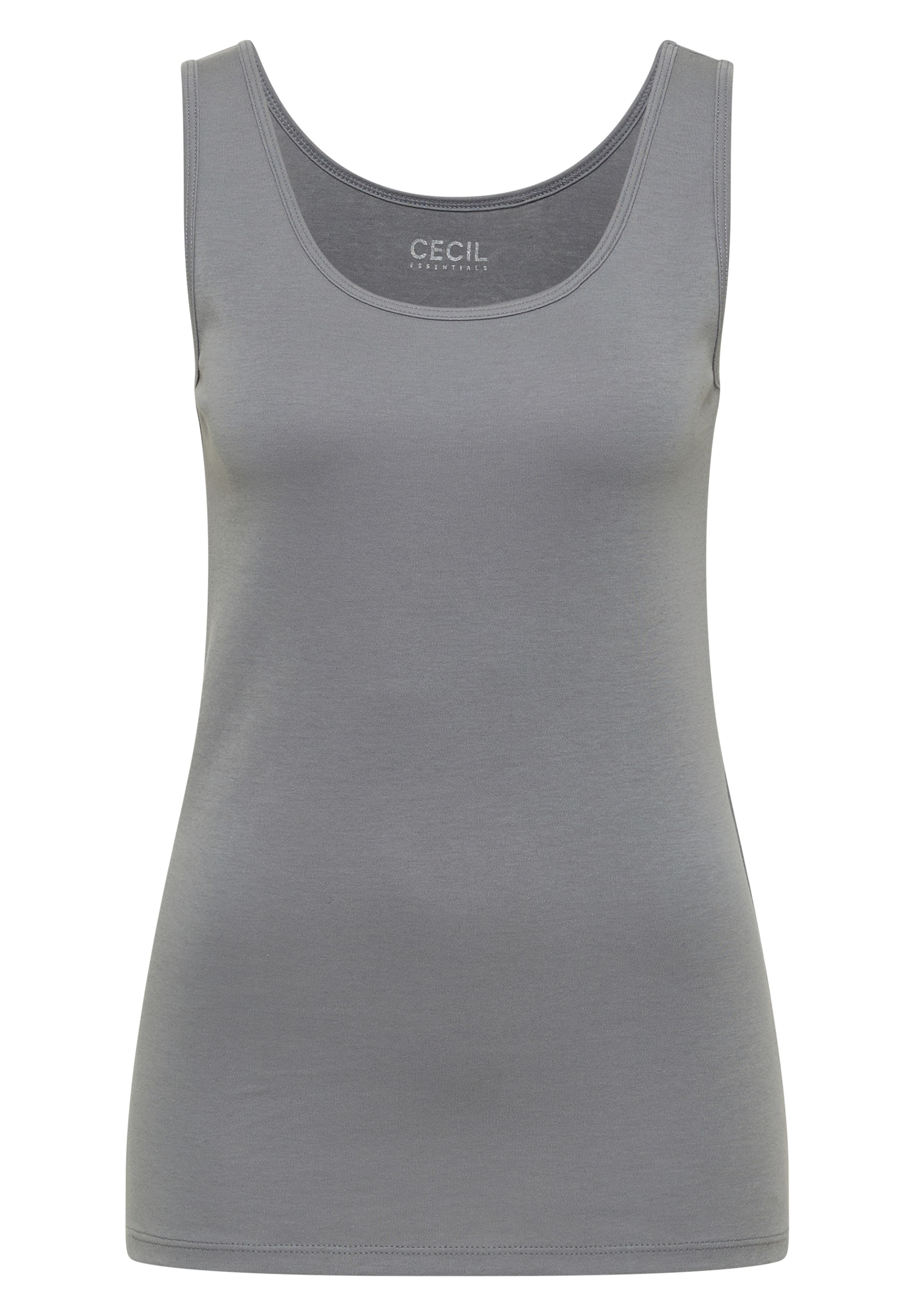 CECIL Top in Grau: Vorderseite