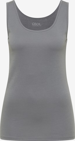 CECIL Top in Grey: front