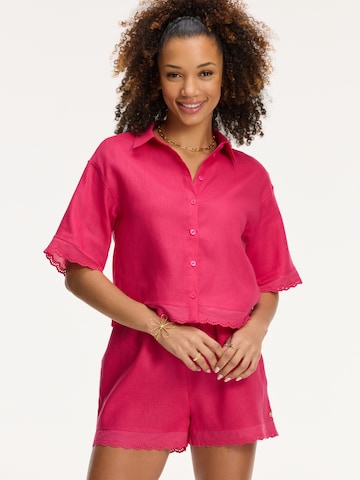 Shiwi Blouse in Roze: voorkant