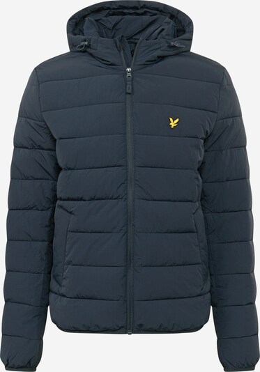Lyle & Scott Tussenjas in de kleur Navy / Geel, Productweergave