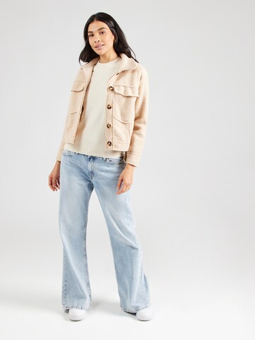 VERO MODA Pullover 'VMHAPPINESS' i beige