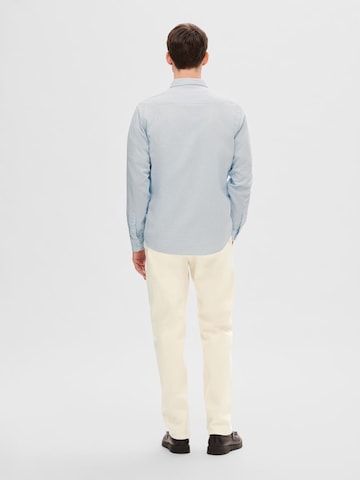 SELECTED HOMME - Regular Fit Camisa 'REIL' em azul