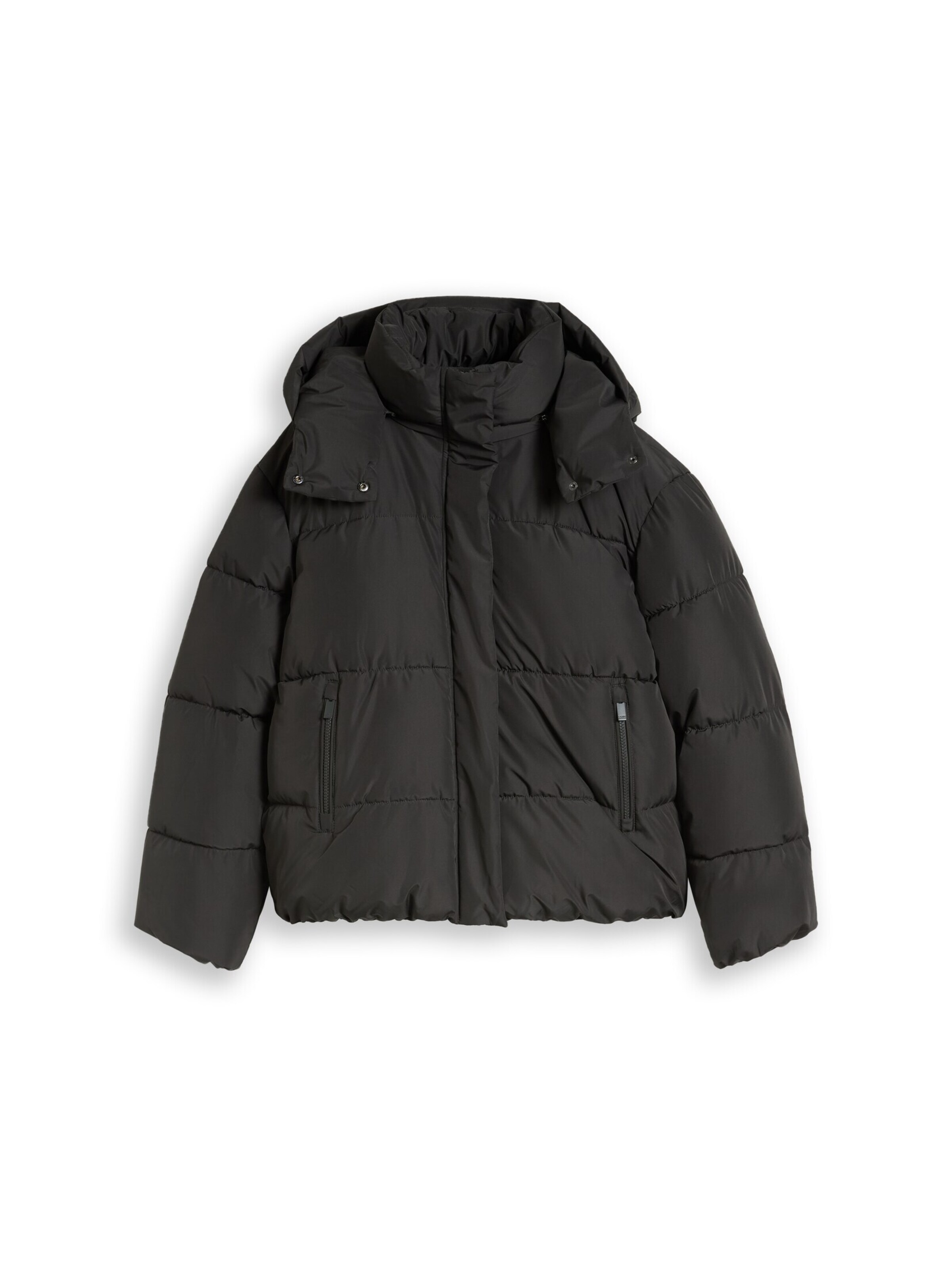Veste d’hiver TOM TAILOR DENIM en noir : devant