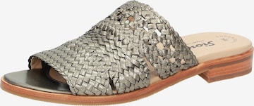 SIOUX Mules 'Cosinda-703' in Grey: front