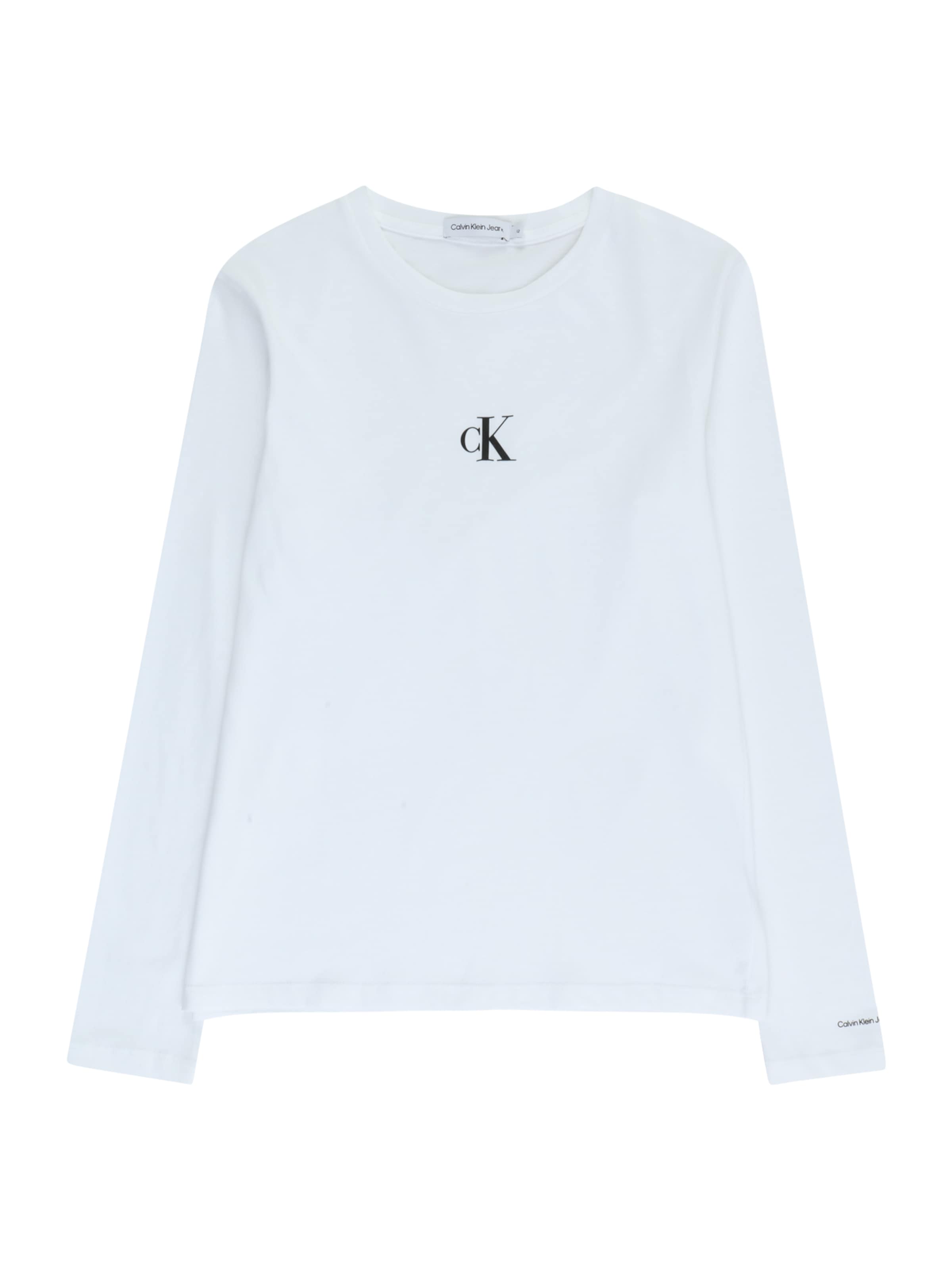 Calvin Klein Jeans Tričko - Biela: predná strana