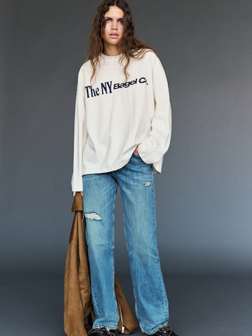 Pull&Bear Tričko - Biela