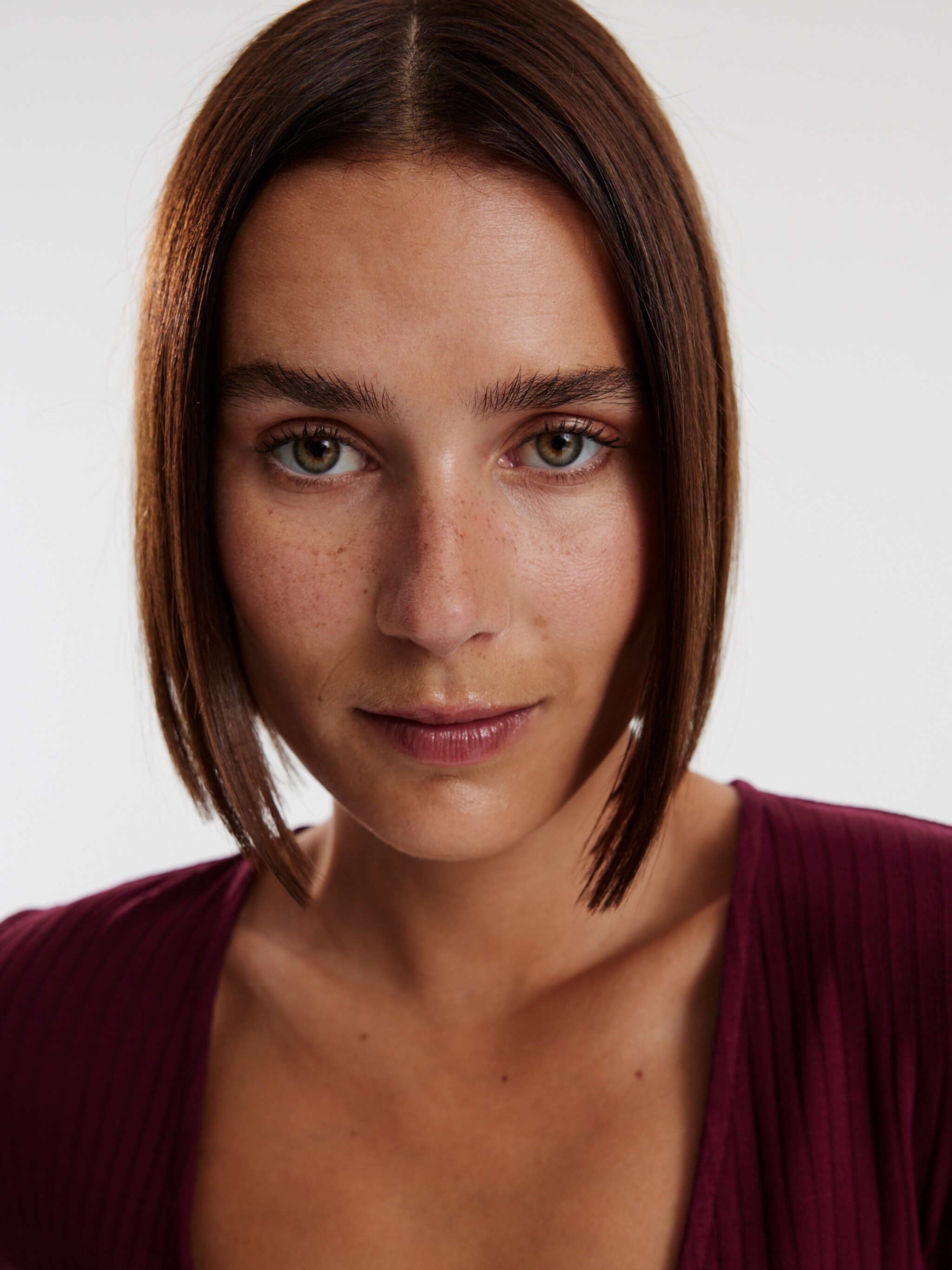 EDITED Produits T-shirt 'Sabrina' rouge foncé