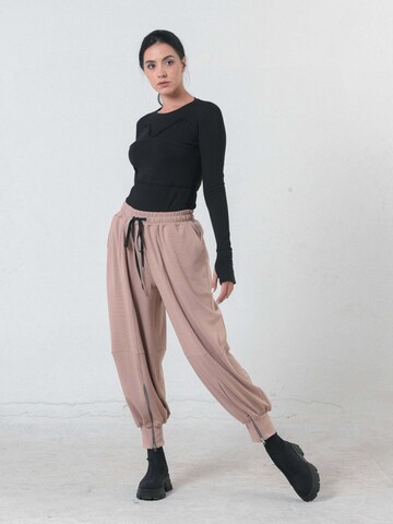 Loosefit Pantalon harem Metamorphoza en beige
