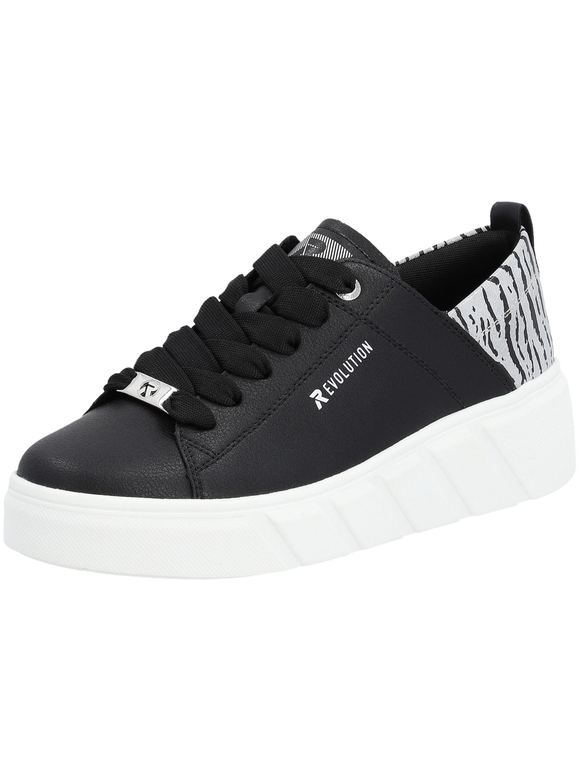 Rieker Sport Sneakers in Black: front